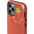 Chinese Flag Distressed iPhone 12 Pro Max Impact Case